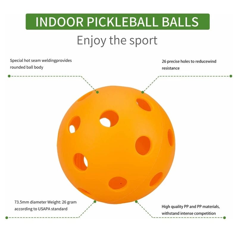 Indoor Pickleballs 26 Holes