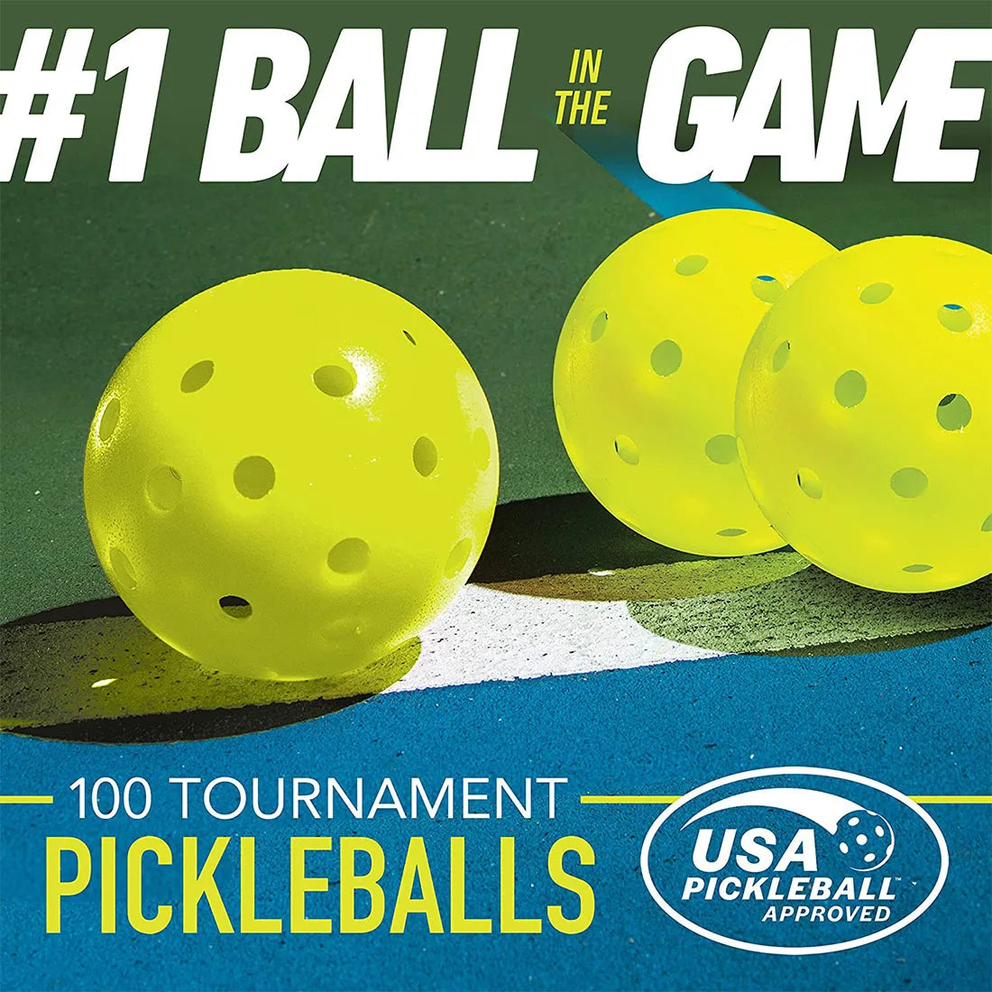 Outdoor Pickleballs 40 Holes